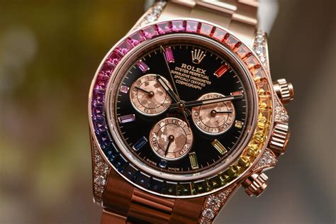 rolex daytona evergold rainbow preis|rolex rainbow 116595.